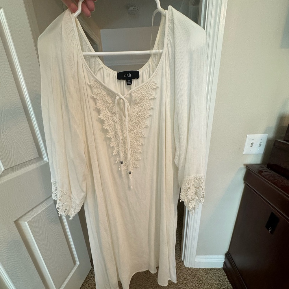 White dress